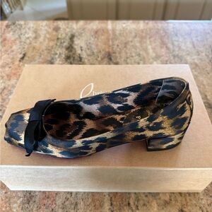 Christian Louboutin “ mamaflirt” silk satin pumps, size EU 37.